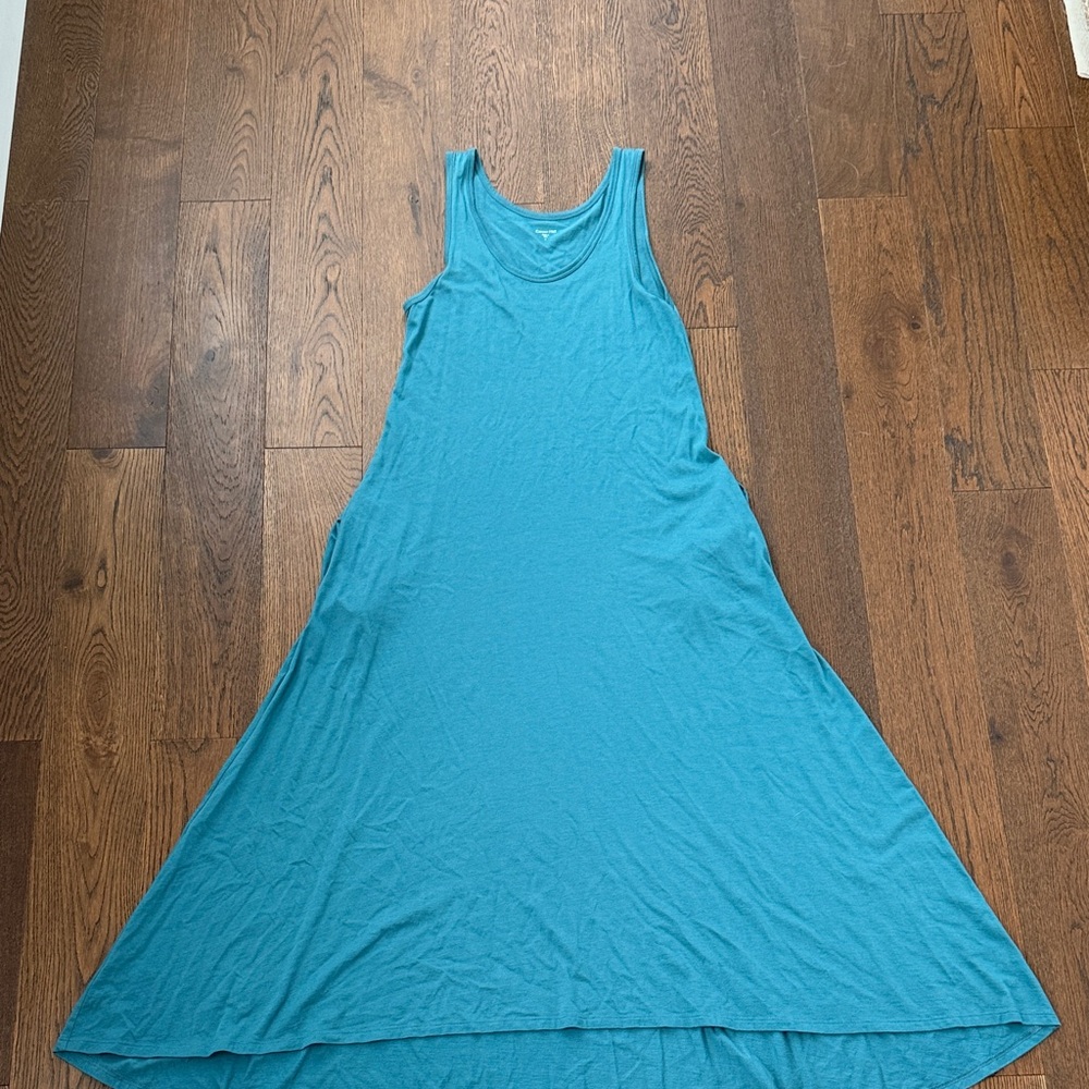 Garnet Hill high low dress with pockets